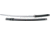 Miscellaneous Katana Black/Burgundy,25.75in,Sharpened Steel Blade,Black Composition Handle M3104
