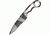Miscellaneous Neck Fixed Blade Knife,3.375in,Tanto Blade Urban Camo,Skeletonized Handle M4238
