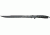 Miscellaneous Short Sword Black,17.5in,Partially Serrated Blade M3300