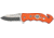 Miscellaneous Speed Assisted EMS Folding Knife,4.75in closed,Partially Serrated Stainless Blade,Orange Alum Handle M3644