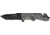 Miscellaneous Speed Assisted Special Folding Knife,3.5in,Modified Tanto Blade,Gun Metal Gray Anodized Alum Gun Shaped Handle M3850