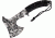 Miscellaneous Zombie Slayer Hatchet,4.625in,Black Cord Wrapped Handle MI74422