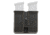 Mission First Tactical Double Pistol Magazine Pouch, Fits GLOCK 9/40 Magazines, Black, Adjustable Retention, Includes 1.5&quot; Belt Loop, H10DMP-GDS9-150