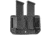Mission First Tactical Double Pistol Magazine Pouch, Sig P320 w/ 1.5in Belt Loop, Black, H10DMP-SG32-150