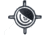 Mission First Tactical Reticle Patch, Black and White LSMFTRP-BW