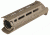 Mission First Tactical Tekko Polymer AR15 Carbine 7in Drop In MLOK Rail System, Scorched Dark Earth, TP15MRS-SDE