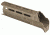 Mission First Tactical Tekko Polymer AR15 Carbine 7in Drop In MLOK Rail System, Scorched Dark Earth, TP15MRS-SDE