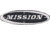 Mission Patch, Measures 4 3/8in Overall, Oval Sew-On Design, Black Background With Embroidered inMissionin Logo, PATCH