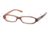 Miu Miu Eyeglasses MU03EV-5BY1O1-4914 with Lined Bifocal Rx Prescription Lenses - Purple Orange Crystal Frame w/ 49 mm Diameter Lenses