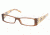 Miu Miu Eyeglasses MU09GV with No-Line Progressive Rx Prescription Lenses, Select Frame Color / Lens Diameter Brown Gradient Frame / 52 mm Prescription Lenses