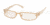 Miu Miu MU66EV Bifocal Eyeglasses - Shiny Brass Demo Lens Frame w/ 50 mm Diameter Lenses, 7OE1O1-5016