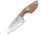 MKM Mikro 1 Fixed Blade Knife, 2 stonewash finish Bohler M390 stainless sheepsfo, Natural canvas micarta handle, MK MR02-NC