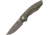 MKM Timavo Linerlock Viper Folding Knife, Green canvas micarta handle, MK VP02-GC