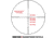 Monstrum 1-4x20 Rifle Scope with Rangefinder Reticle and Medium Profile Scope Rings, Flat Dark Earth, TS1420-R-RG