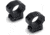 Monstrum 1 inch Precision Picatinny V2 Scope Rings, Black, 1.35 in, SR-1-P135