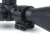 Monstrum 1 inch Precision Picatinny V2 Scope Rings, Black, .85 in, SR-1-P080