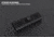 Monstrum Bipod Mounting Stud with M-LOK Adaptor Base, Black, MBM11