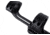 Monstrum H-Series Hollow Frame Offset Cantilever Picatinny Scope Mount, 1in, Black, MH250-B