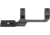Monstrum Offset Picatinny Scope Mount w/45 Degree Venom Footprint Micro Red Dot, 30mm, Black, ZS311-B