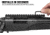 Monstrum Remington 700 Short Action 17-Slot Picatinny Rail, 20 MOA, Black, RM151-20