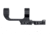 Monstrum Slim Profile Series Cantilever Offset Dual Ring Picatinny Scope Mount w/ Quick Release, Black, 30 mm ZR302-Q-B