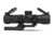 Monstrum Stealth 4x30mm 30mm Tube Fixed Magnification Scope, Black, SG430-B
