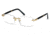 Mont Blanc MB0479 Eyeglass Frames - Shiny Endura Gold Frame Color