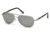 Mont Blanc MB509S Sunglasses - Shiny Palladium Frame Color, Smoke Mirror Lens Color