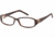 Montblanc MB0343 Eyeglass Frames - Dark Havana Frame Color