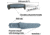Morakniv Basic 511 Blue/Gray