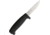 Mora Basic 511 Fixed Blade Black Fixed Blade Knife, 3.5in, Carbon Steel, Standard Edge, Black, Polypropylene Handle FT01830