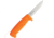 Mora Basic 511 Fixed Blade Orange Fixed Blade Knife, 3.5in, Carbon Steel, Standard Edge, Orange, Polypropylene Handle FT01832