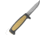 Morakniv Basic 511/ Knife, 8in Overall, 3.5in Carbon Steel Blade, Black/Tan Synthetic Handle, Black Molded Plastic Sheath, M-13248
