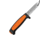 Morakniv Basic 546/Orange Knife, 8in Overall, 3.5in SS Blade, Black/Orange Synthetic Handle, Black Molded Plastic Sheath, M-13246