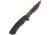 Mora Bushcraft Tactical Fixed Blade Knife, 4.5in, Carbon Steel, Partially Serrated FT01538