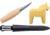 Morakniv Dalahorse Woodcarving Kit Knife, No, 120, 6.75in Overall Wood Carving Knife With 2.25in Laminate Vg-2 SS Blade And Birch Wood, M-12670