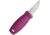 Morakniv Eldris Knife Aubergine Knife, 5.63in Overall, 2.5in Satin SS Blade, Aubergine Two Polymer, M-13203