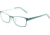 Morgan 203157 Single Vision Prescription Eyeglasses, Petrol White Frame, 203157-539SV