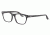 Morgan 201054 Single Vision Prescription Eyeglasses - Black Frame and Clear Lens 201054-8840SV
