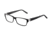 Morgan 201058 Bifocal Prescription Eyeglasses - Black Frame and Clear Lens 201058-6423BI