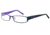 Morgan 203117 Single Vision Prescription Eyeglasses - Blue Frame and Clear Lens 203117-415SV