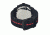 Morphic M21 Series Watch,Black Silicone Band,Red Hand,Black Bezel,White Analog Dial,Strap Buckle MPH2104