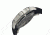Morphic M21 Series Watch,Black Silicone Band,Red Hand,Silver Bezel,White Analog Dial,Strap Buckle MPH2101