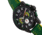 Morphic M82 Series Chronograph Leather-Band Watch w/Date, Black/Green, One Size, MPH8206