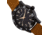 Morphic M85 Series Canvas-Overlaid Leather-Band Watch, Black/Beige, One Size, MPH8503