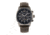 Morphic M67 Series Chronograph Leather-Band Watch w/Date, Gunmetal/Brown, MPH6705