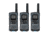 USED Motorola T200 Rechargeable 2 Way Radio, Pack of 3, Gray/Brown, T200TP, EDEMO1