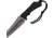 Mtech Fixed Blade Knife, 5in, Tanto, Black Stonewash, Black, G10 Handle MT2050SW