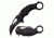Mtech Folding Blade, 3.4in, Stainless Steel Blade, Black G10 Handle MX-A833BK