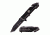 Mtech Folding Blade, 4in, Stainless Steel Blade, Aluminum Handle M-A1052BK